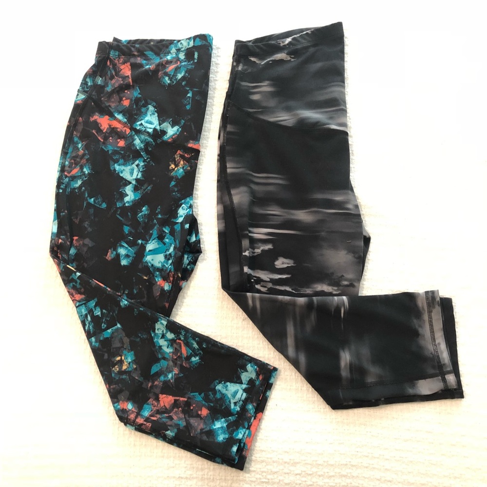 2 Pair Maternity Workout Leggings
